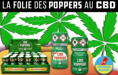 La folie des Poppers au CBD
